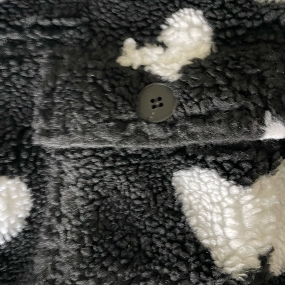 Beach Riot Devin Sherpa heart fuzzy crop jacket - Picture 10 of 16